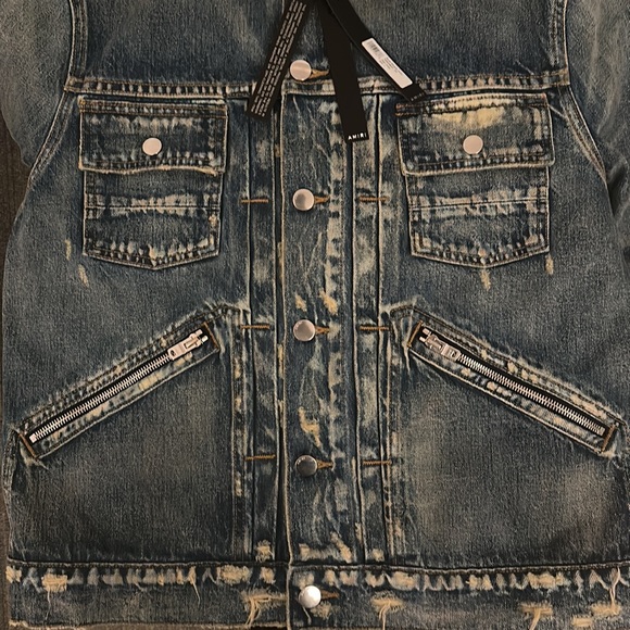 Amiri Denim Wrangler Jacket - Picture 3 of 7